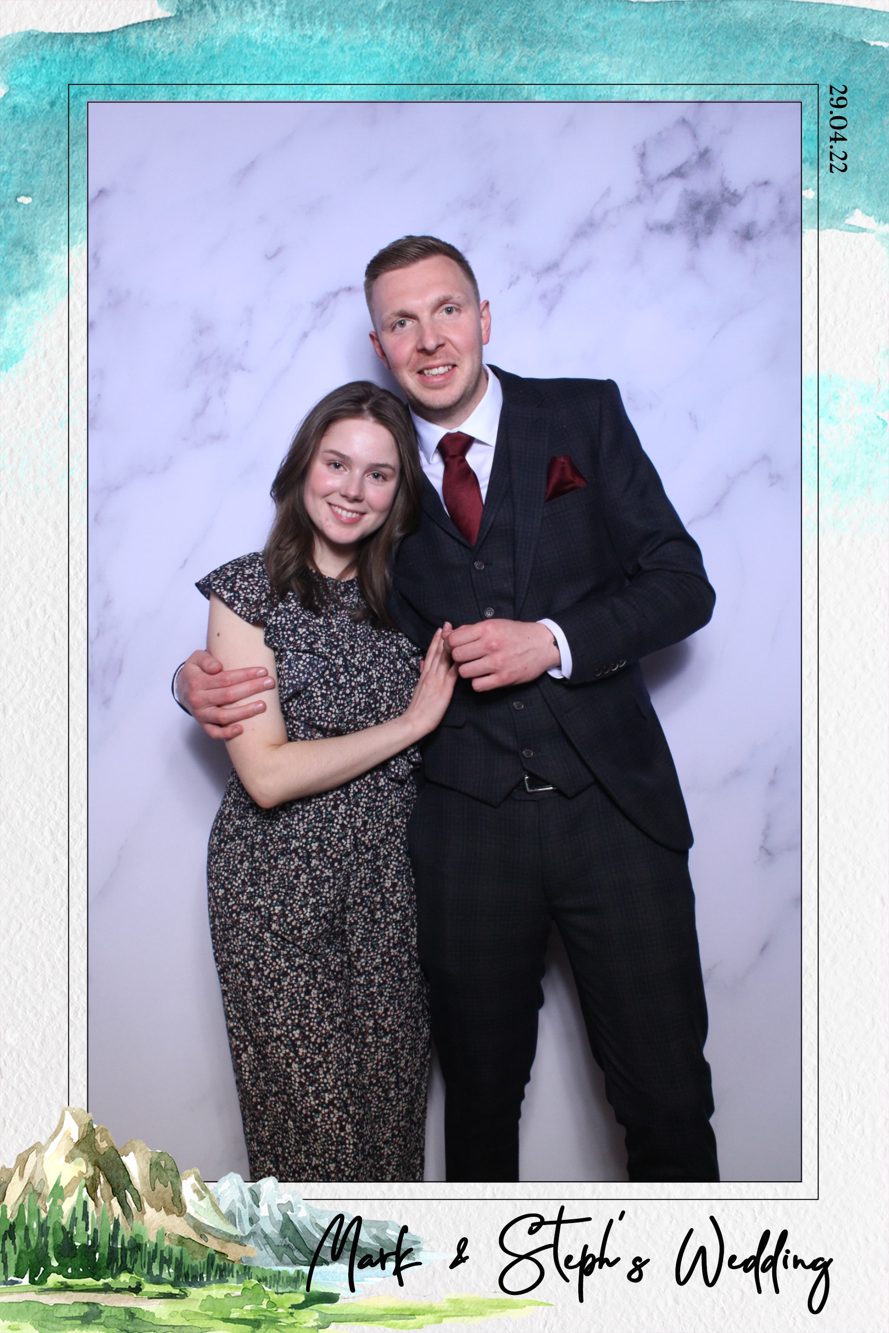 Mark & Steph | View more photos from the event at images.mobile-photo-booth.com/u/MobilePhotoBoothUK/Mark-Steph