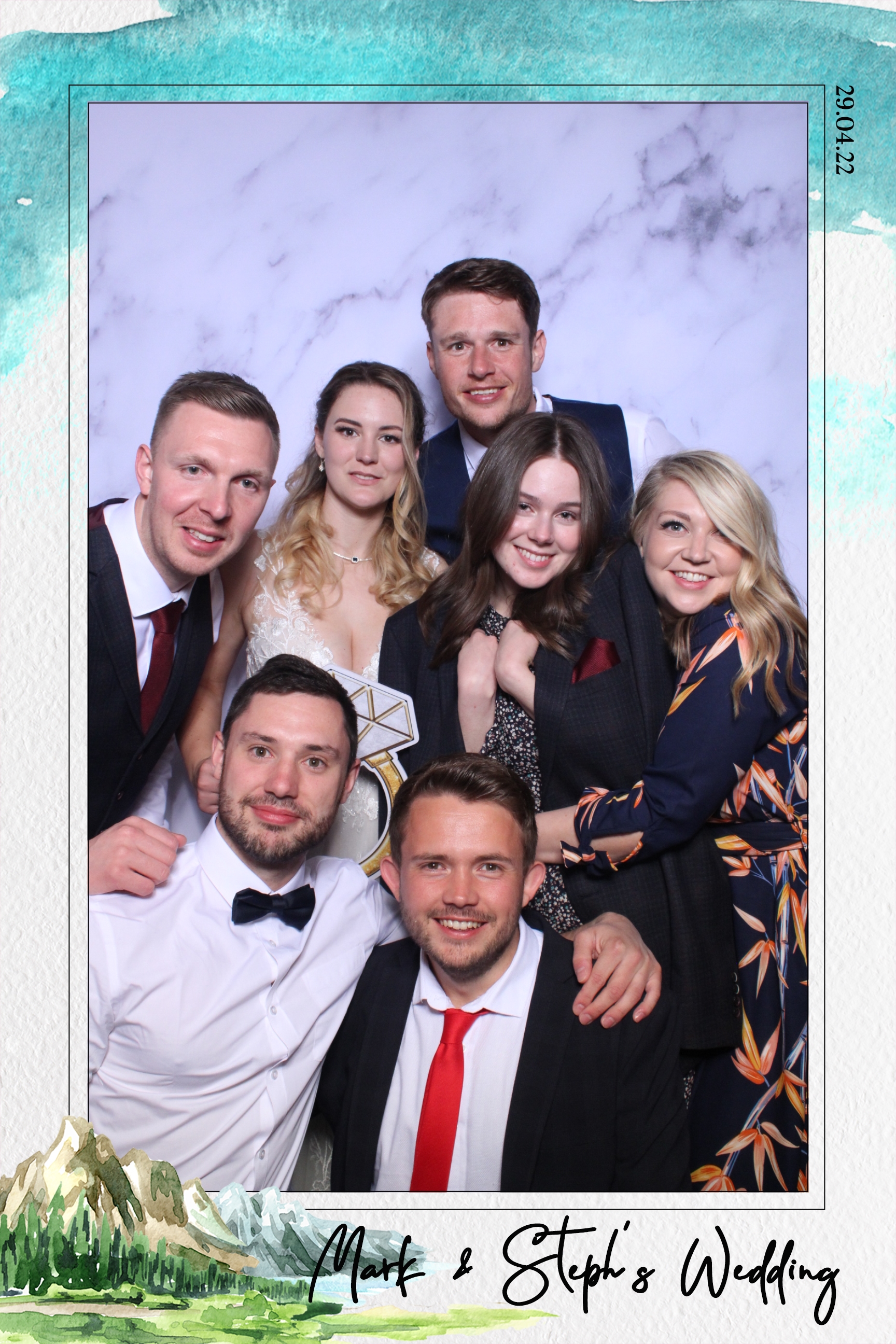 Mark & Steph | View more photos from the event at images.mobile-photo-booth.com/u/MobilePhotoBoothUK/Mark-Steph