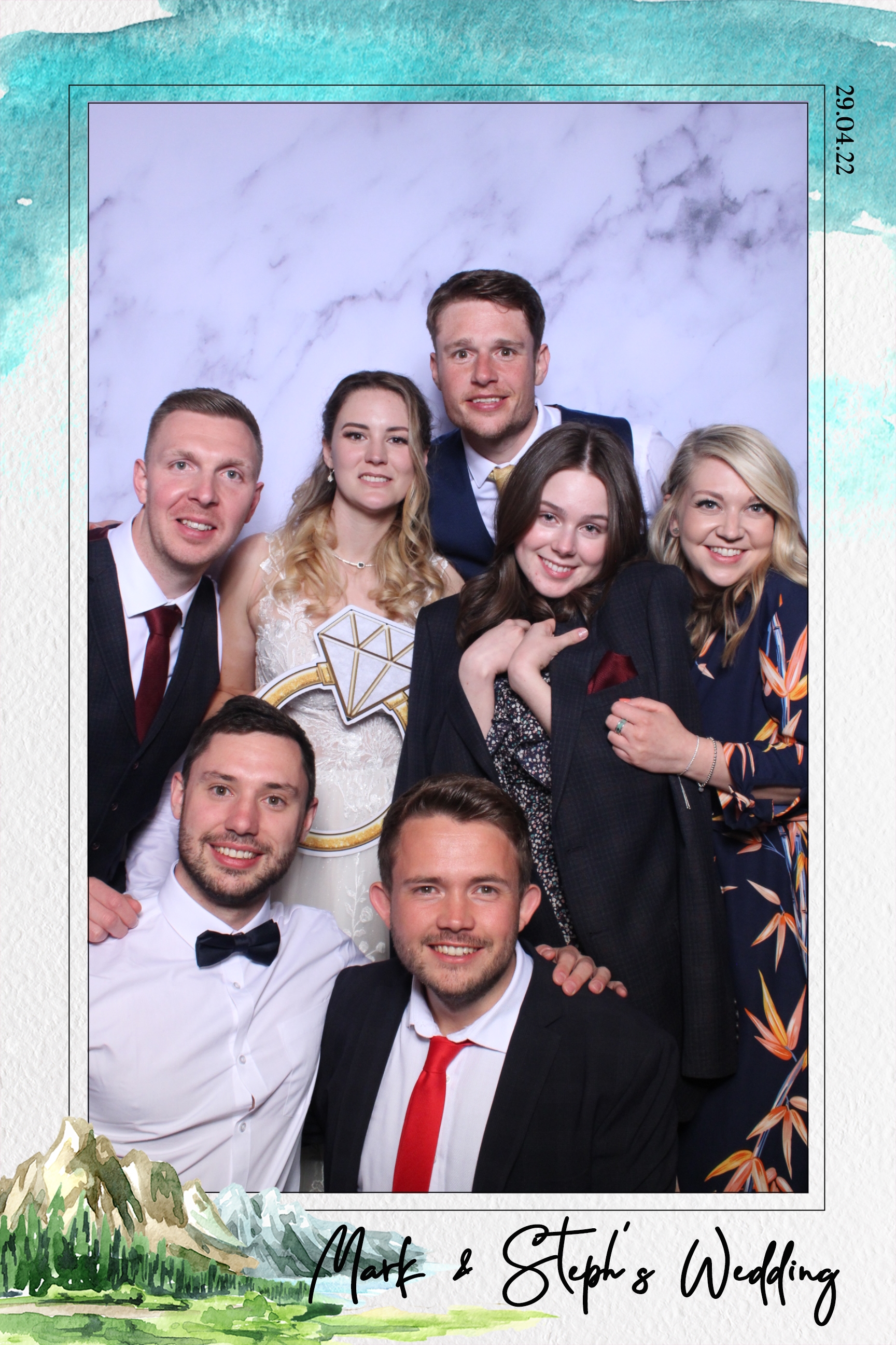 Mark & Steph | View more photos from the event at images.mobile-photo-booth.com/u/MobilePhotoBoothUK/Mark-Steph