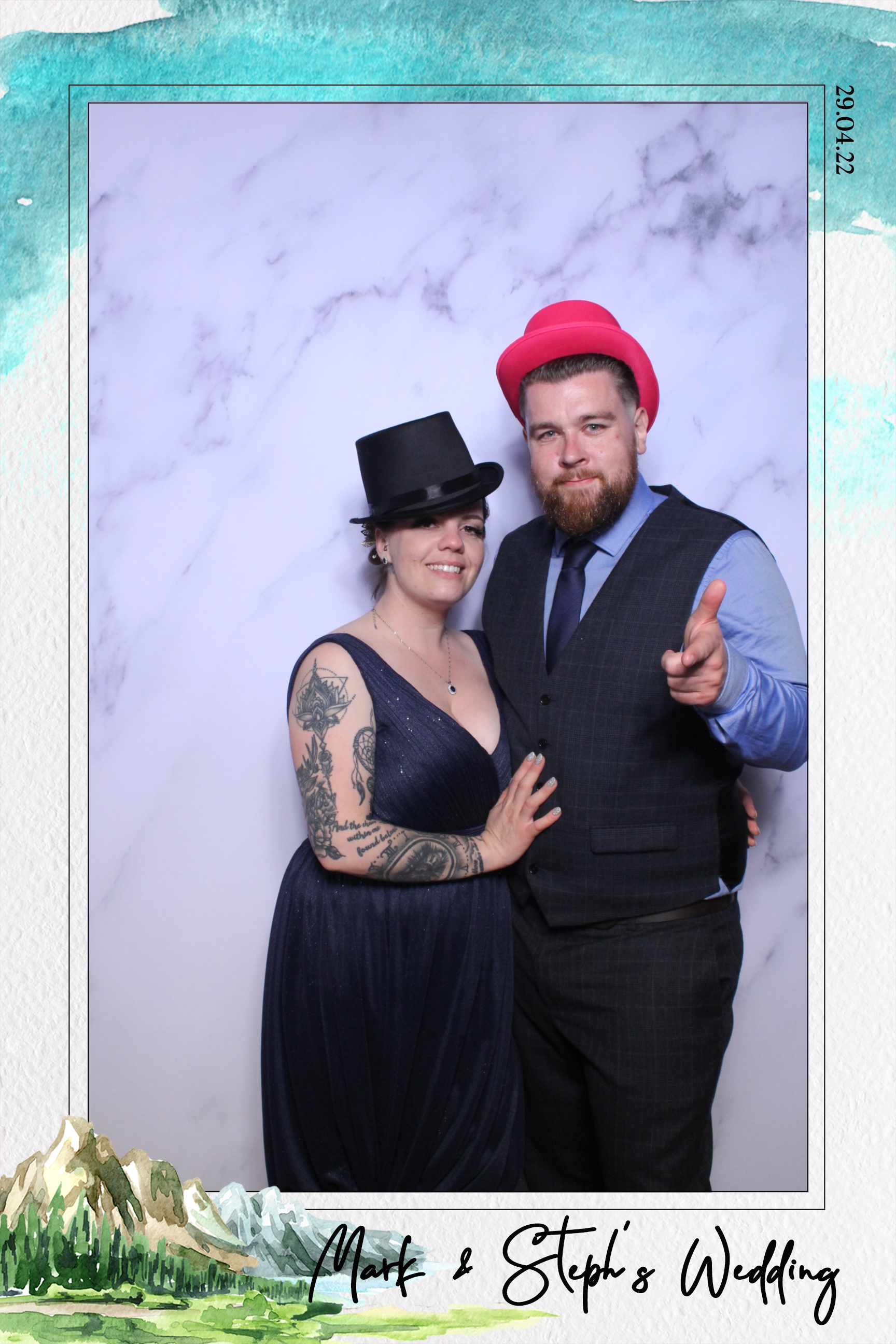 Mark & Steph | View more photos from the event at images.mobile-photo-booth.com/u/MobilePhotoBoothUK/Mark-Steph