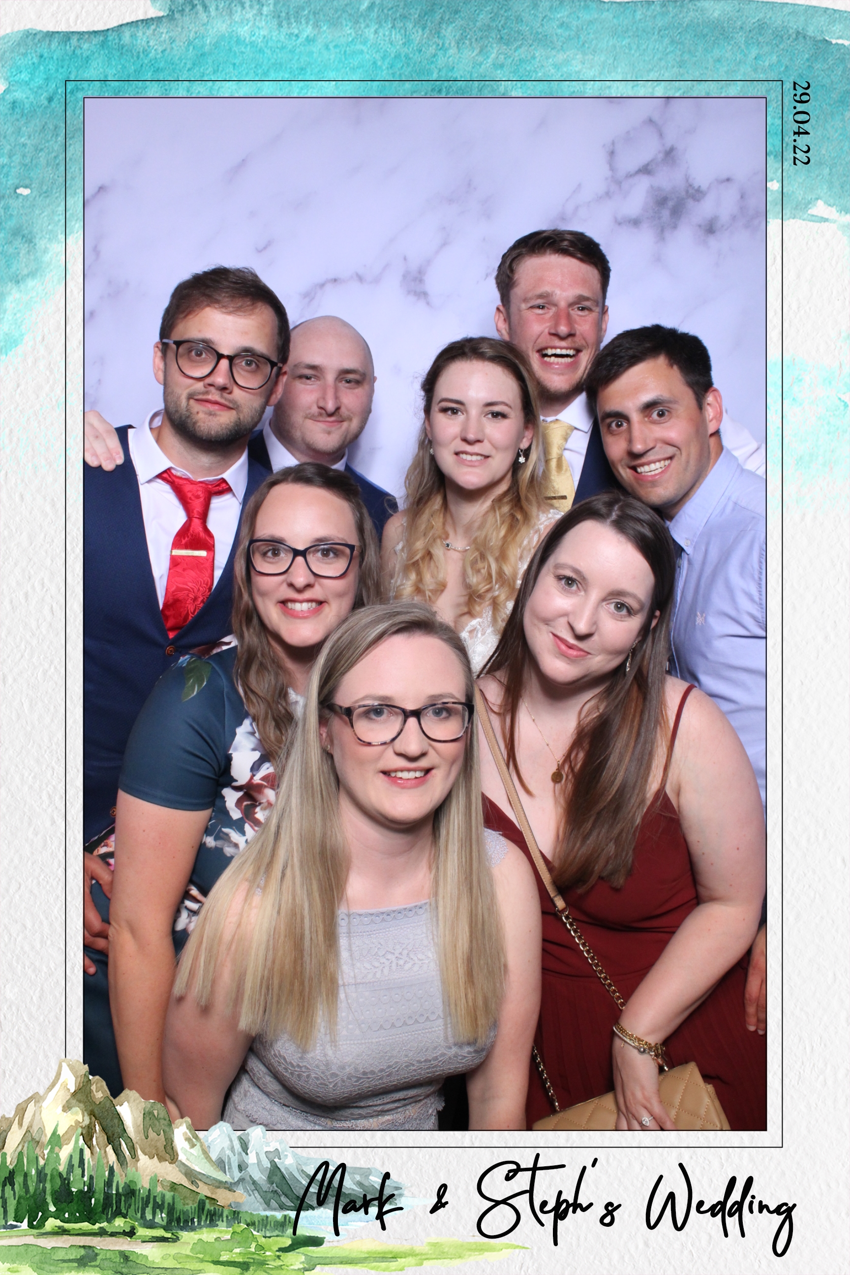 Mark & Steph | View more photos from the event at images.mobile-photo-booth.com/u/MobilePhotoBoothUK/Mark-Steph