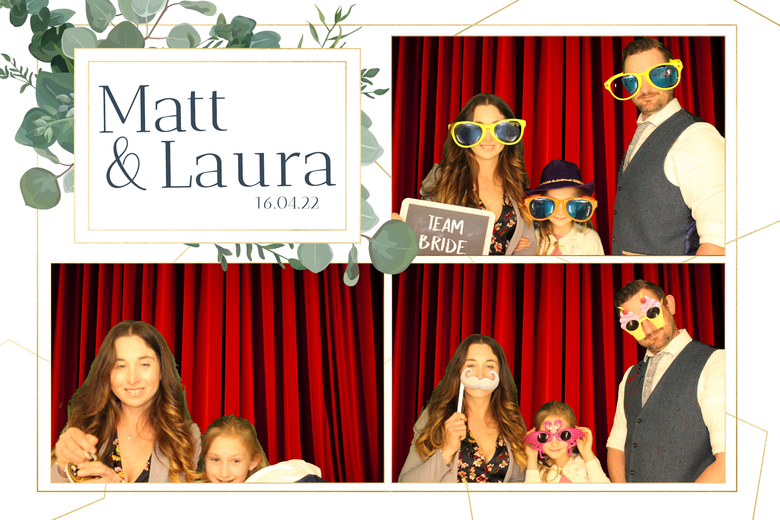 Matt & Laura | View more photos from the event at images.mobile-photo-booth.com/u/MobilePhotoBoothUK/Matt-Laura