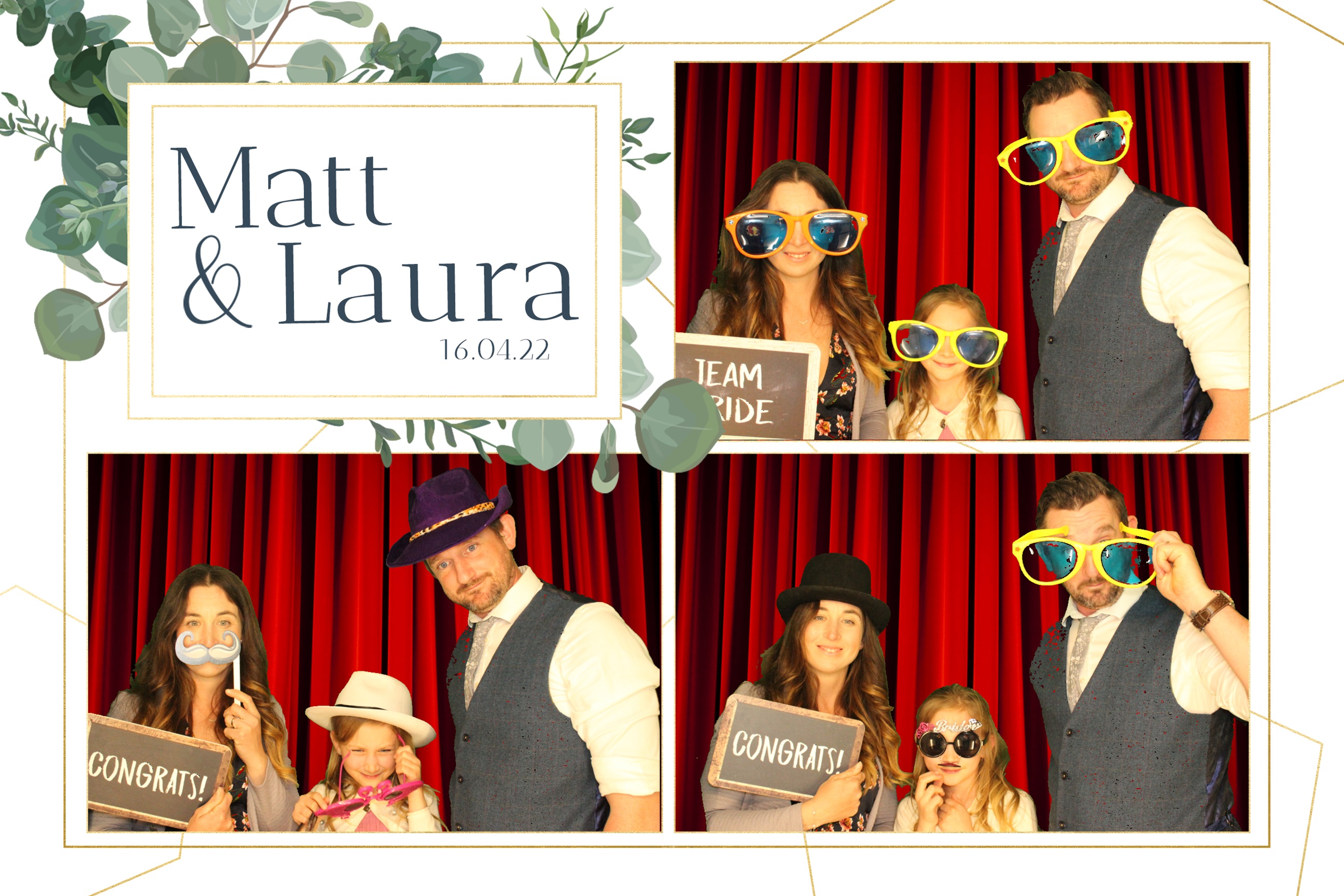 Matt & Laura | View more photos from the event at images.mobile-photo-booth.com/u/MobilePhotoBoothUK/Matt-Laura
