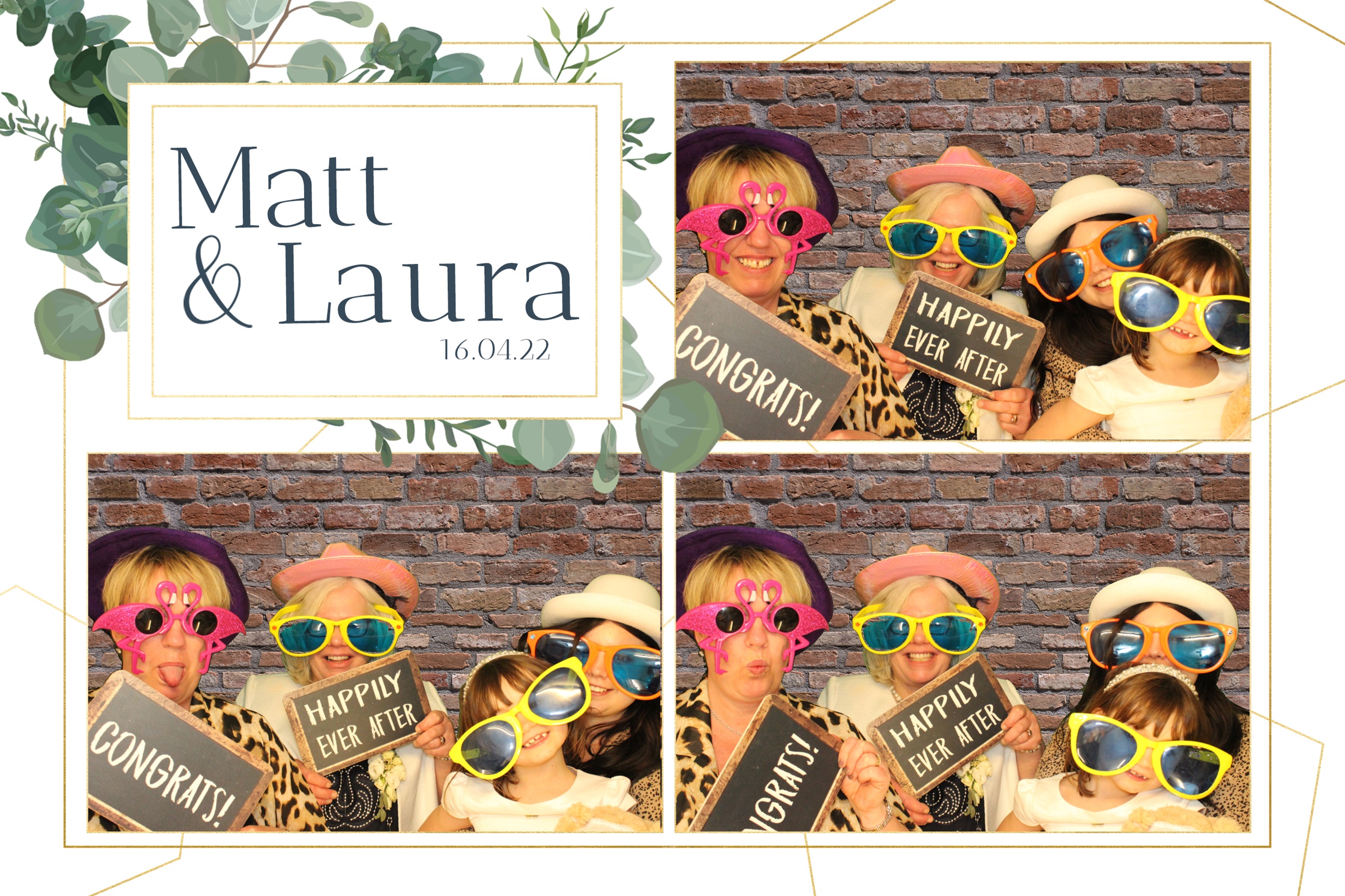 Matt & Laura | View more photos from the event at images.mobile-photo-booth.com/u/MobilePhotoBoothUK/Matt-Laura