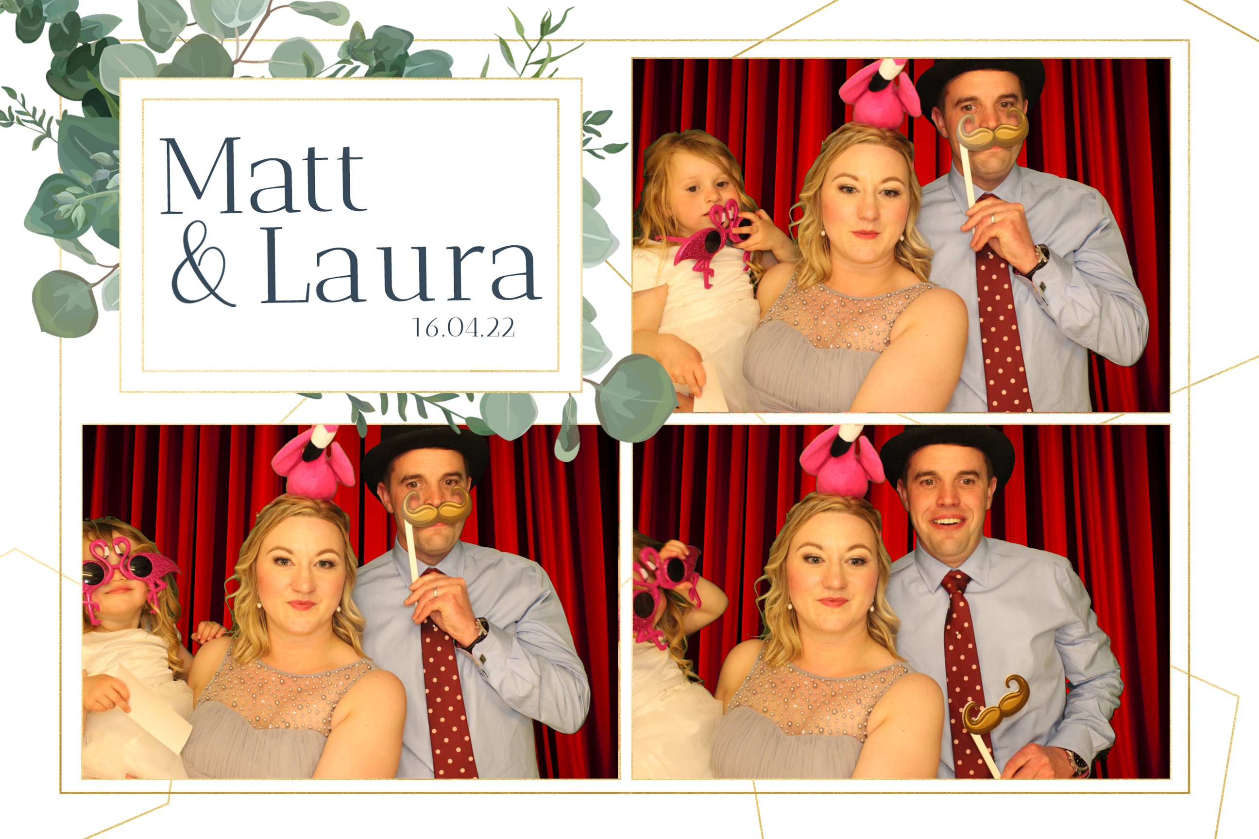 Matt & Laura | View more photos from the event at images.mobile-photo-booth.com/u/MobilePhotoBoothUK/Matt-Laura