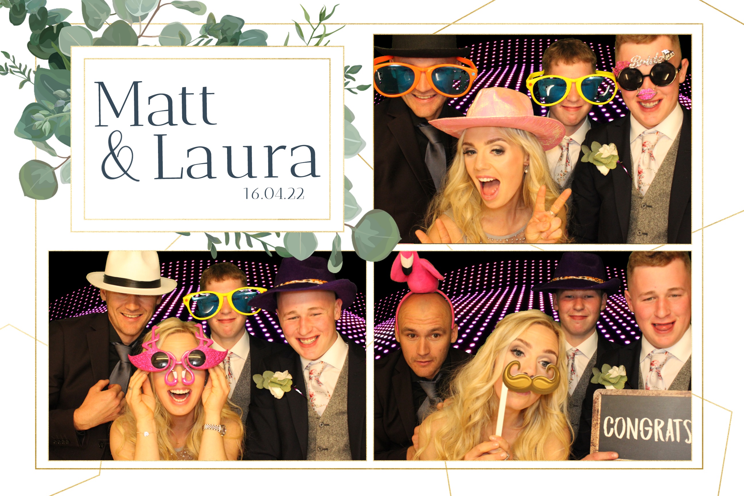 Matt & Laura | View more photos from the event at images.mobile-photo-booth.com/u/MobilePhotoBoothUK/Matt-Laura