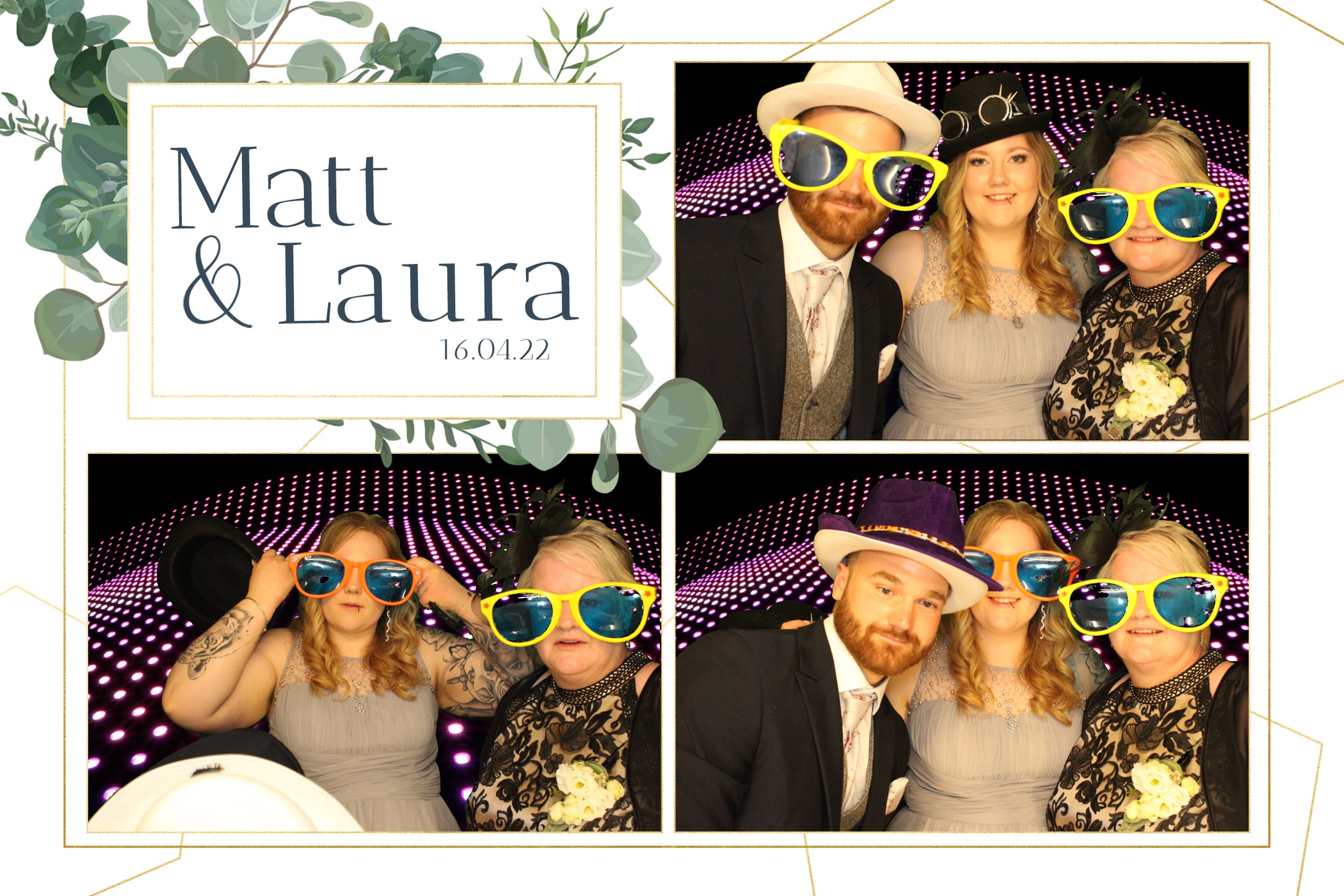 Matt & Laura | View more photos from the event at images.mobile-photo-booth.com/u/MobilePhotoBoothUK/Matt-Laura
