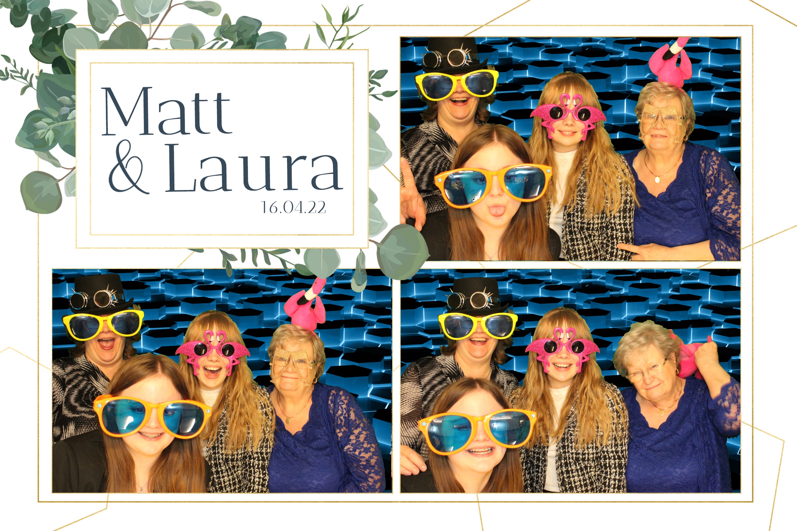Matt & Laura | View more photos from the event at images.mobile-photo-booth.com/u/MobilePhotoBoothUK/Matt-Laura