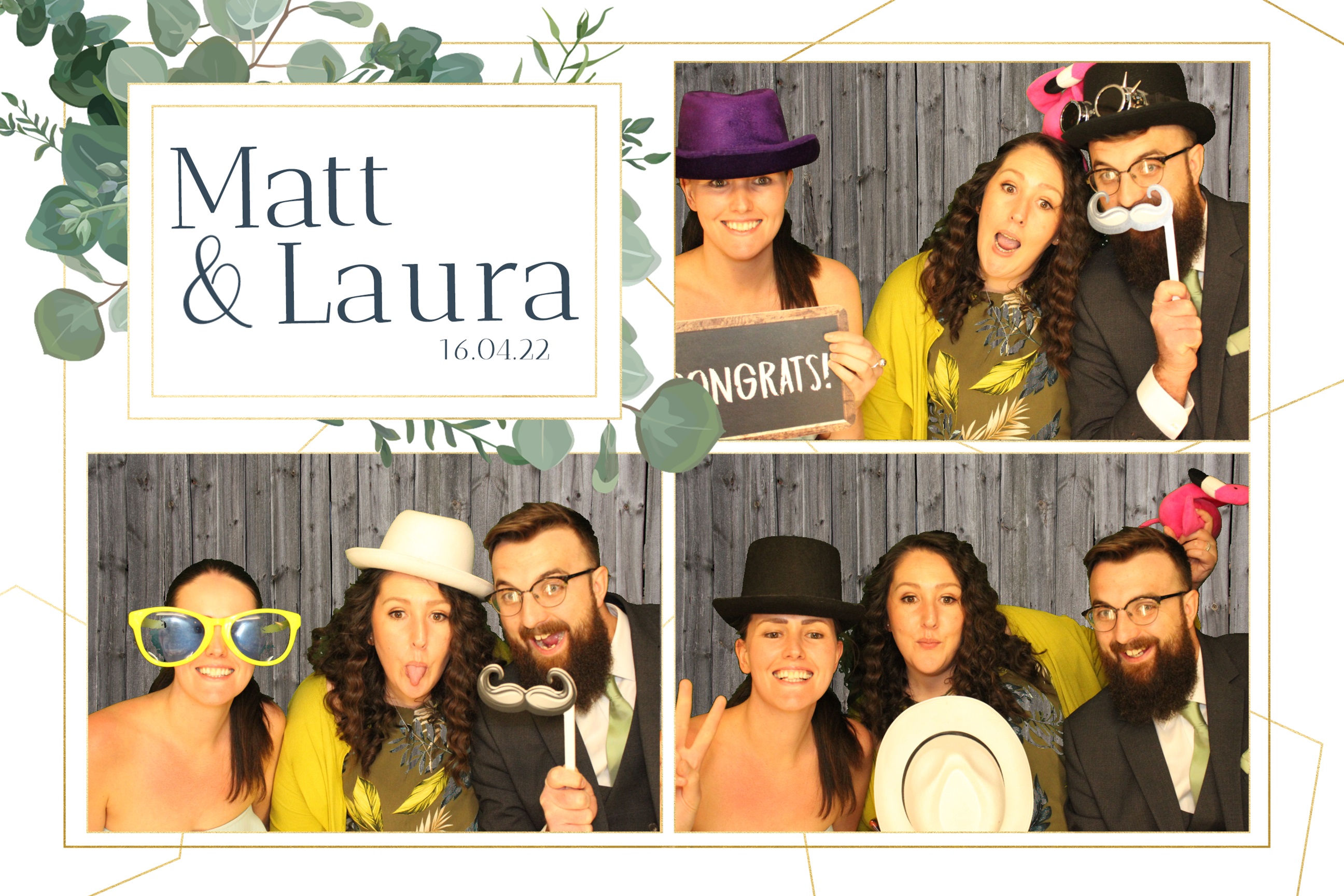 Matt & Laura | View more photos from the event at images.mobile-photo-booth.com/u/MobilePhotoBoothUK/Matt-Laura