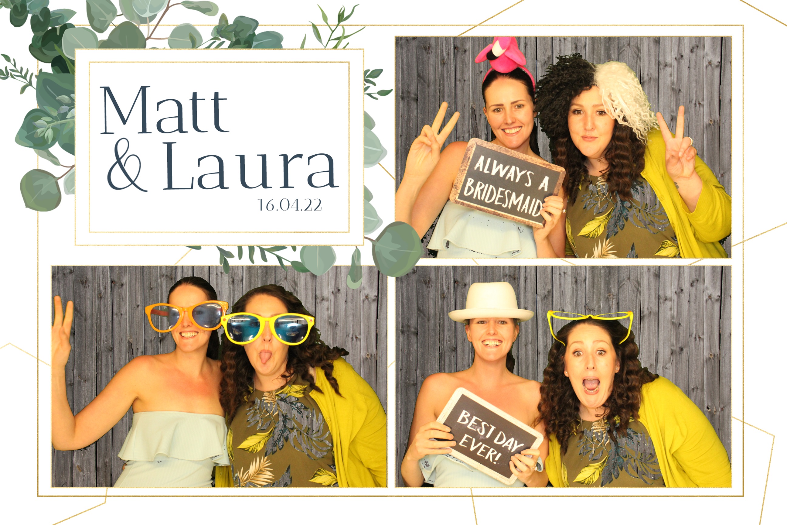 Matt & Laura | View more photos from the event at images.mobile-photo-booth.com/u/MobilePhotoBoothUK/Matt-Laura