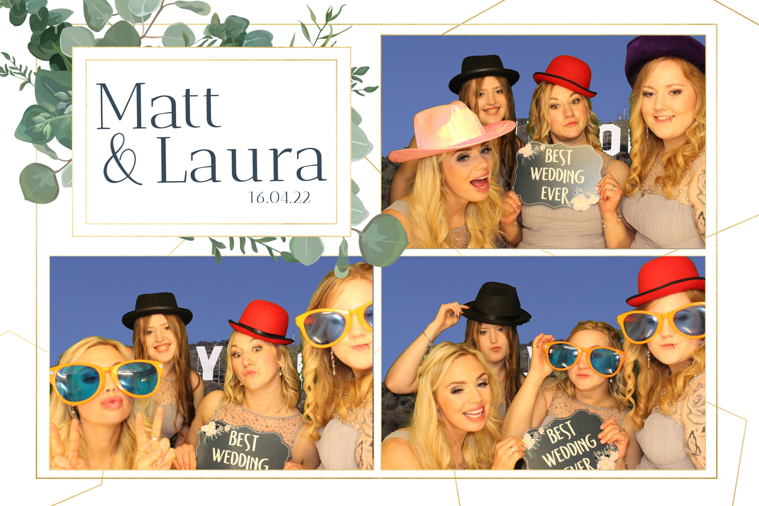 Matt & Laura | View more photos from the event at images.mobile-photo-booth.com/u/MobilePhotoBoothUK/Matt-Laura