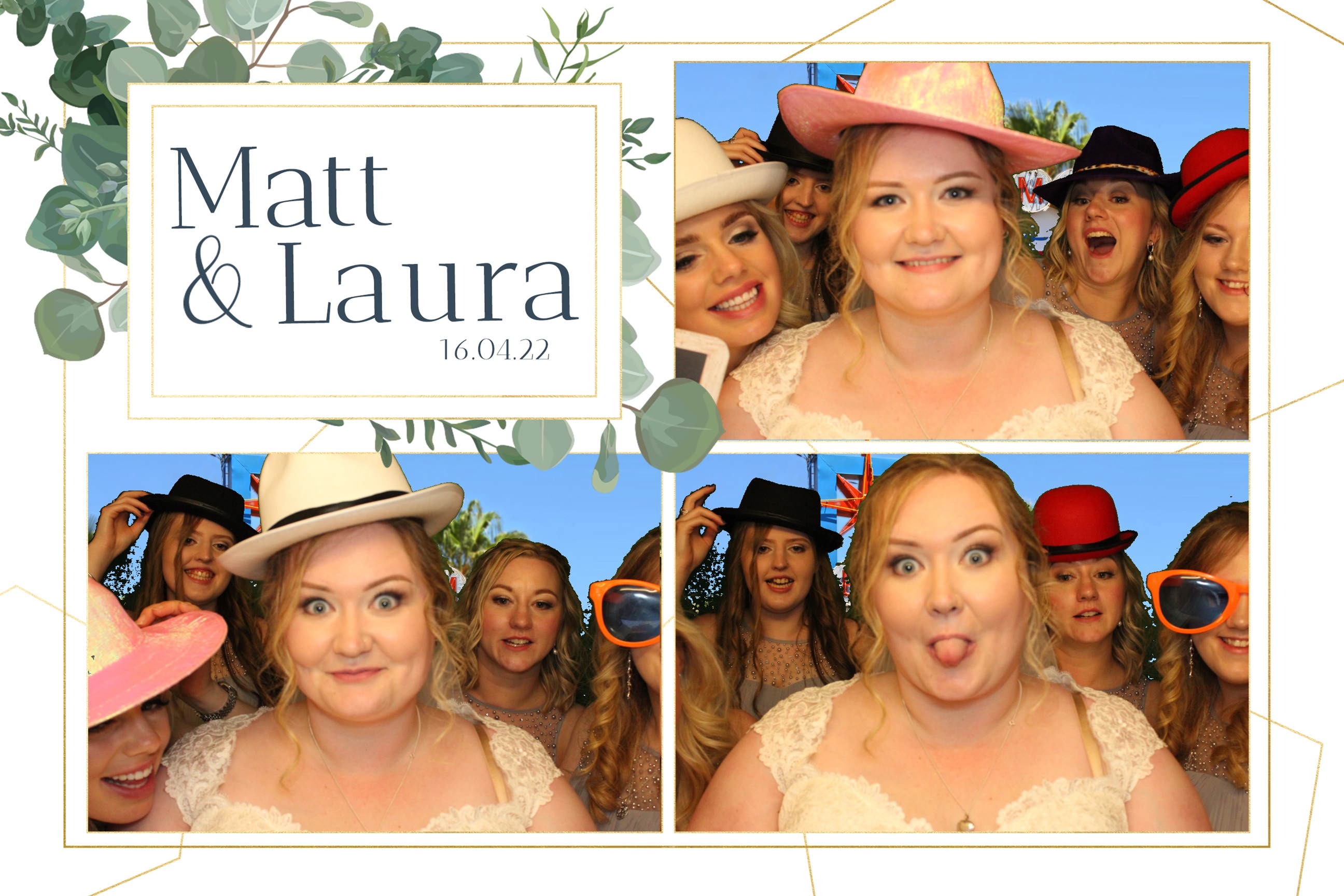Matt & Laura | View more photos from the event at images.mobile-photo-booth.com/u/MobilePhotoBoothUK/Matt-Laura