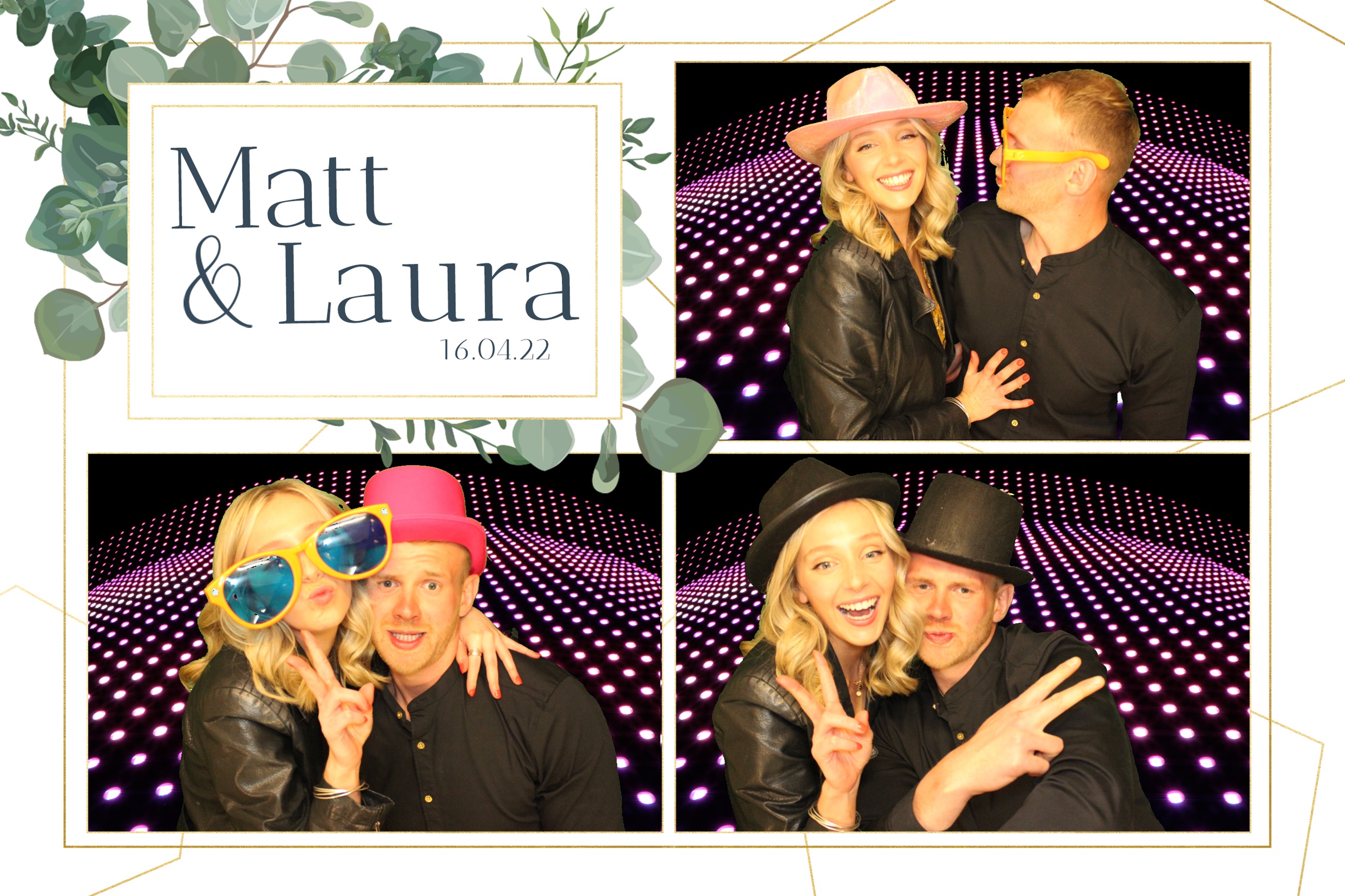 Matt & Laura | View more photos from the event at images.mobile-photo-booth.com/u/MobilePhotoBoothUK/Matt-Laura