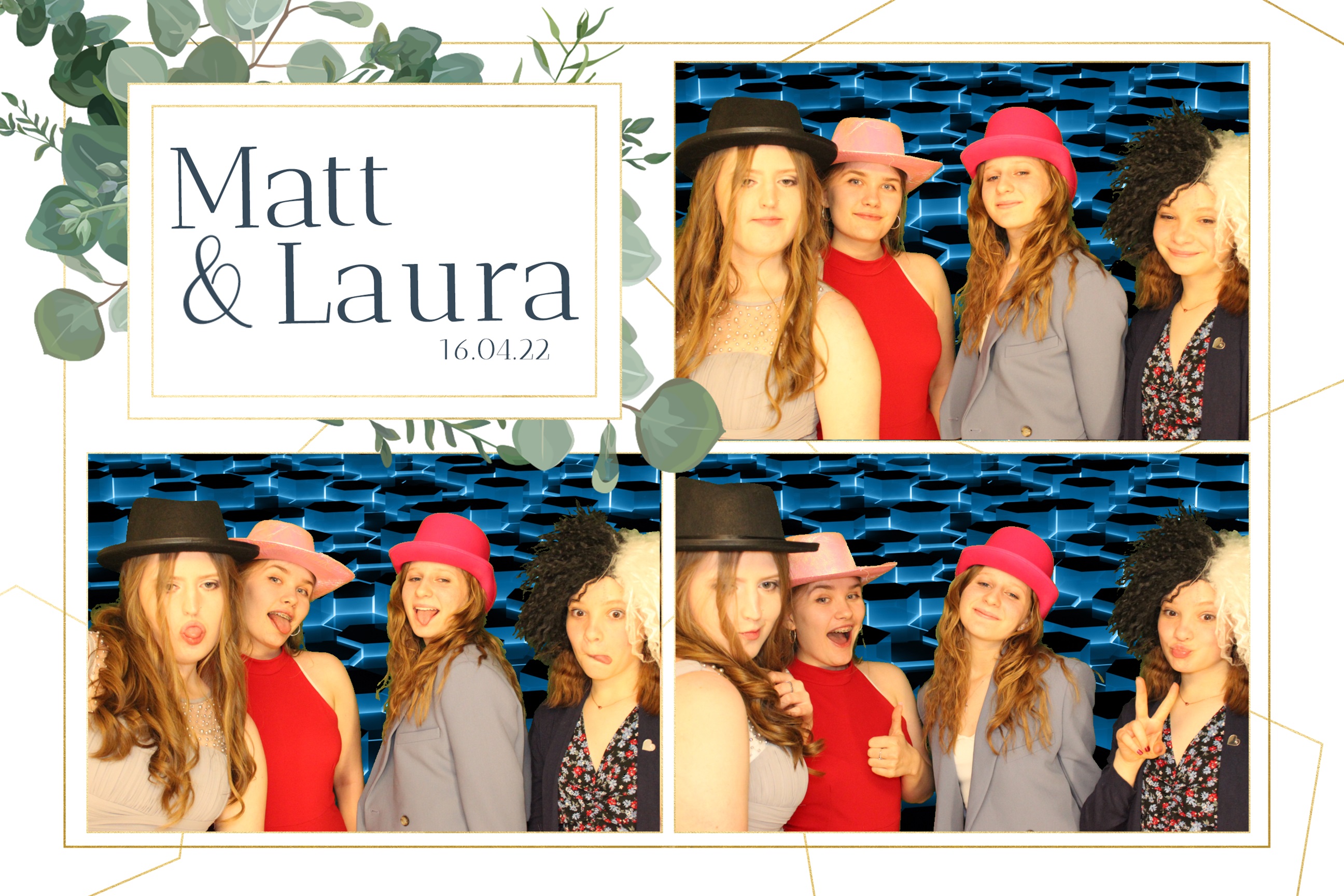 Matt & Laura | View more photos from the event at images.mobile-photo-booth.com/u/MobilePhotoBoothUK/Matt-Laura