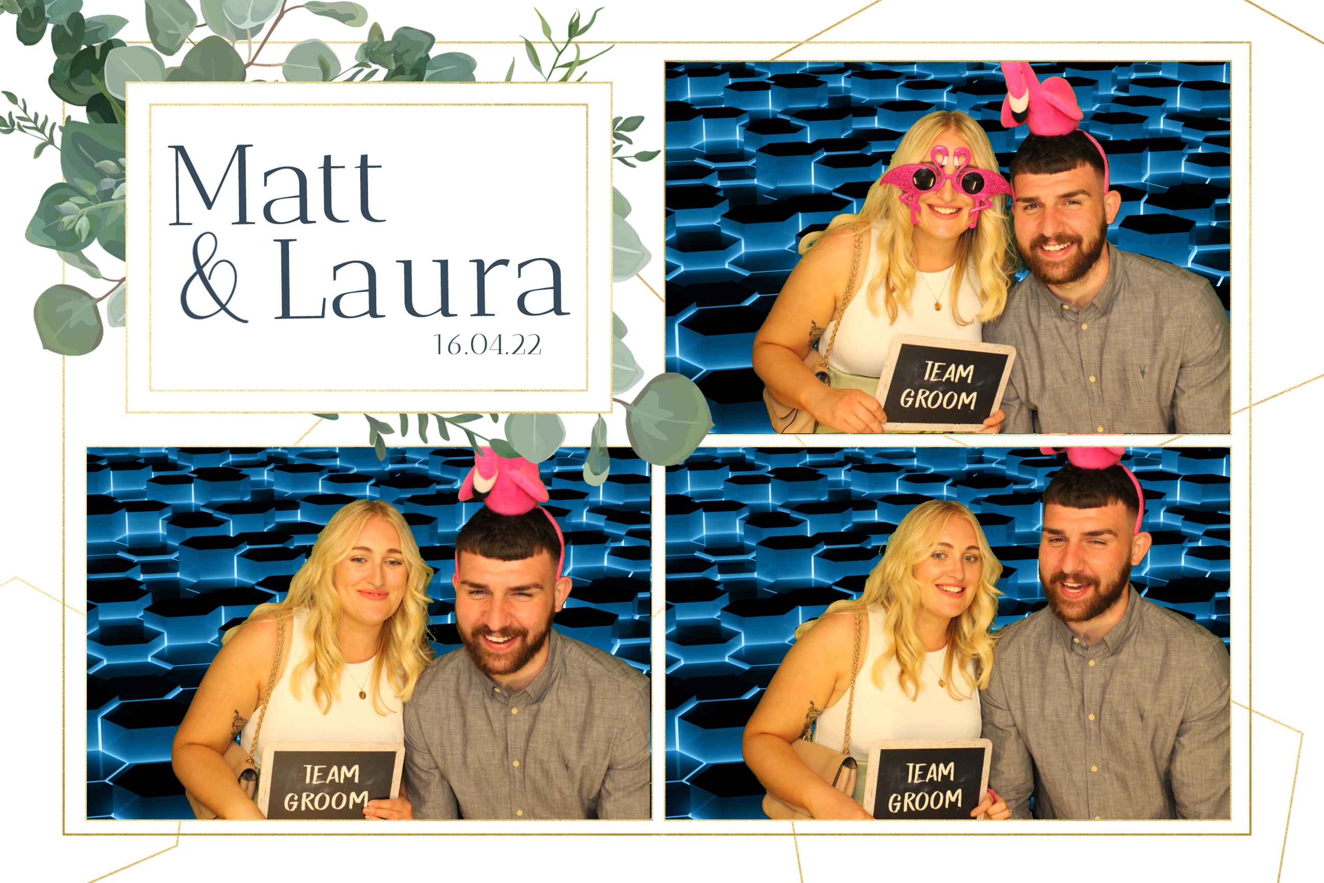 Matt & Laura | View more photos from the event at images.mobile-photo-booth.com/u/MobilePhotoBoothUK/Matt-Laura
