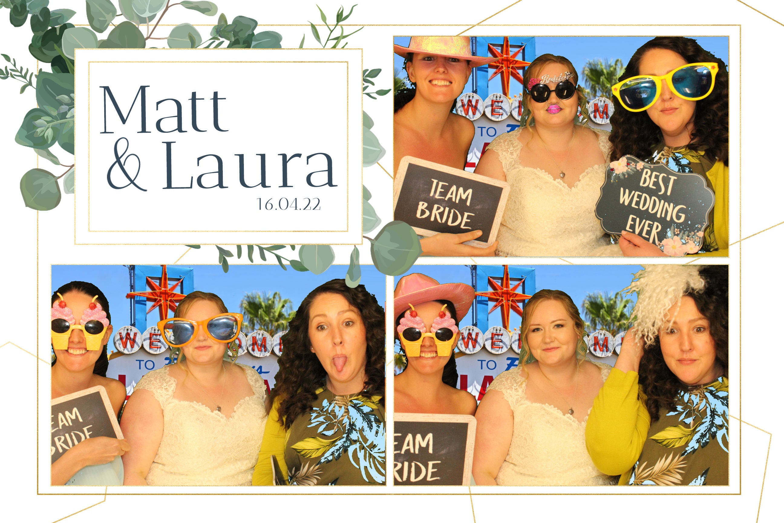Matt & Laura | View more photos from the event at images.mobile-photo-booth.com/u/MobilePhotoBoothUK/Matt-Laura