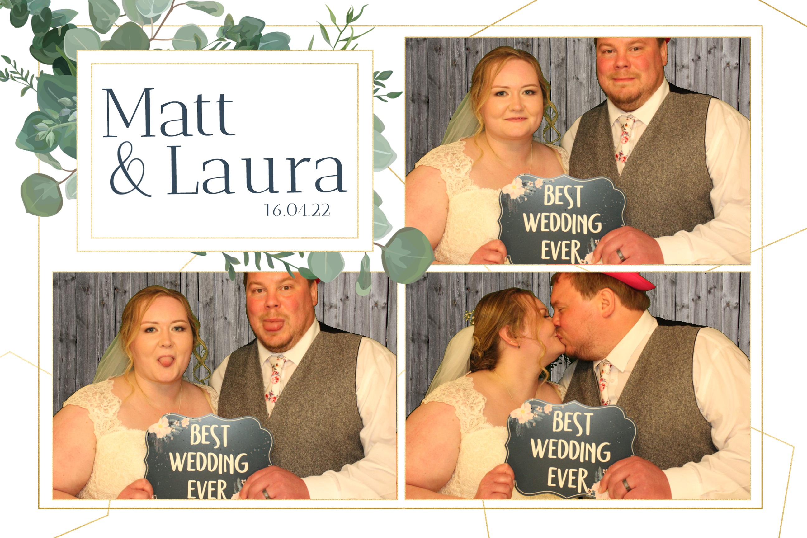 Matt & Laura | View more photos from the event at images.mobile-photo-booth.com/u/MobilePhotoBoothUK/Matt-Laura