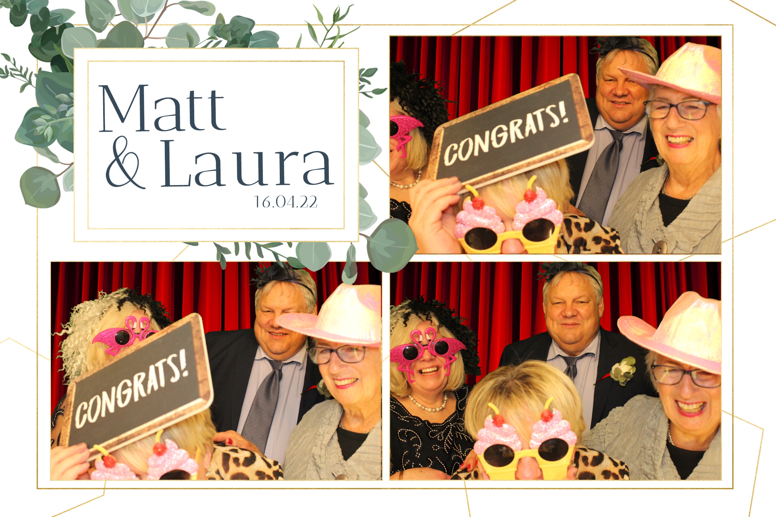 Matt & Laura | View more photos from the event at images.mobile-photo-booth.com/u/MobilePhotoBoothUK/Matt-Laura