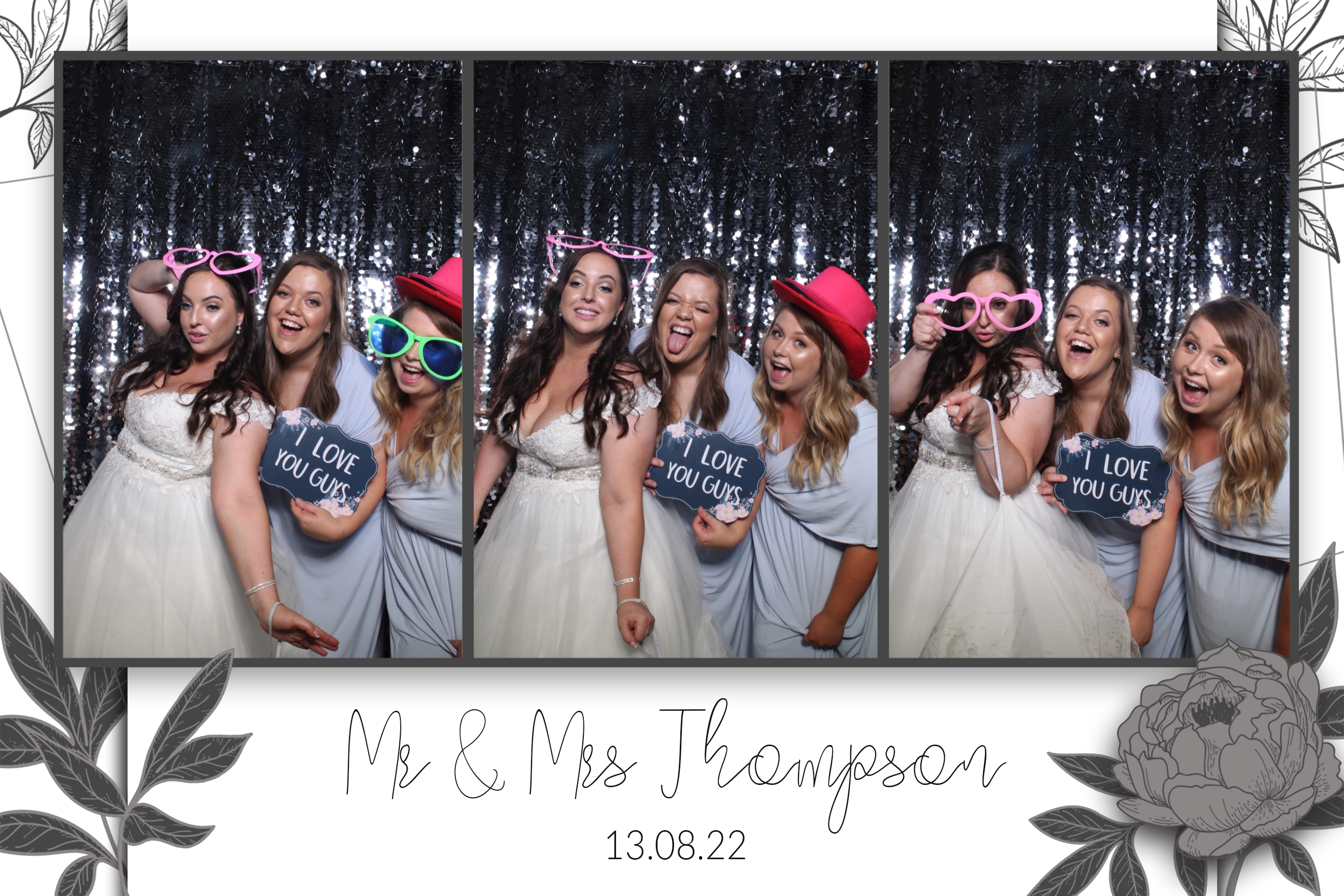 Mr & Mrs Thompson | View more photos from the event at images.mobile-photo-booth.com/u/MobilePhotoBoothUK/Mr-Mrs-Thompson