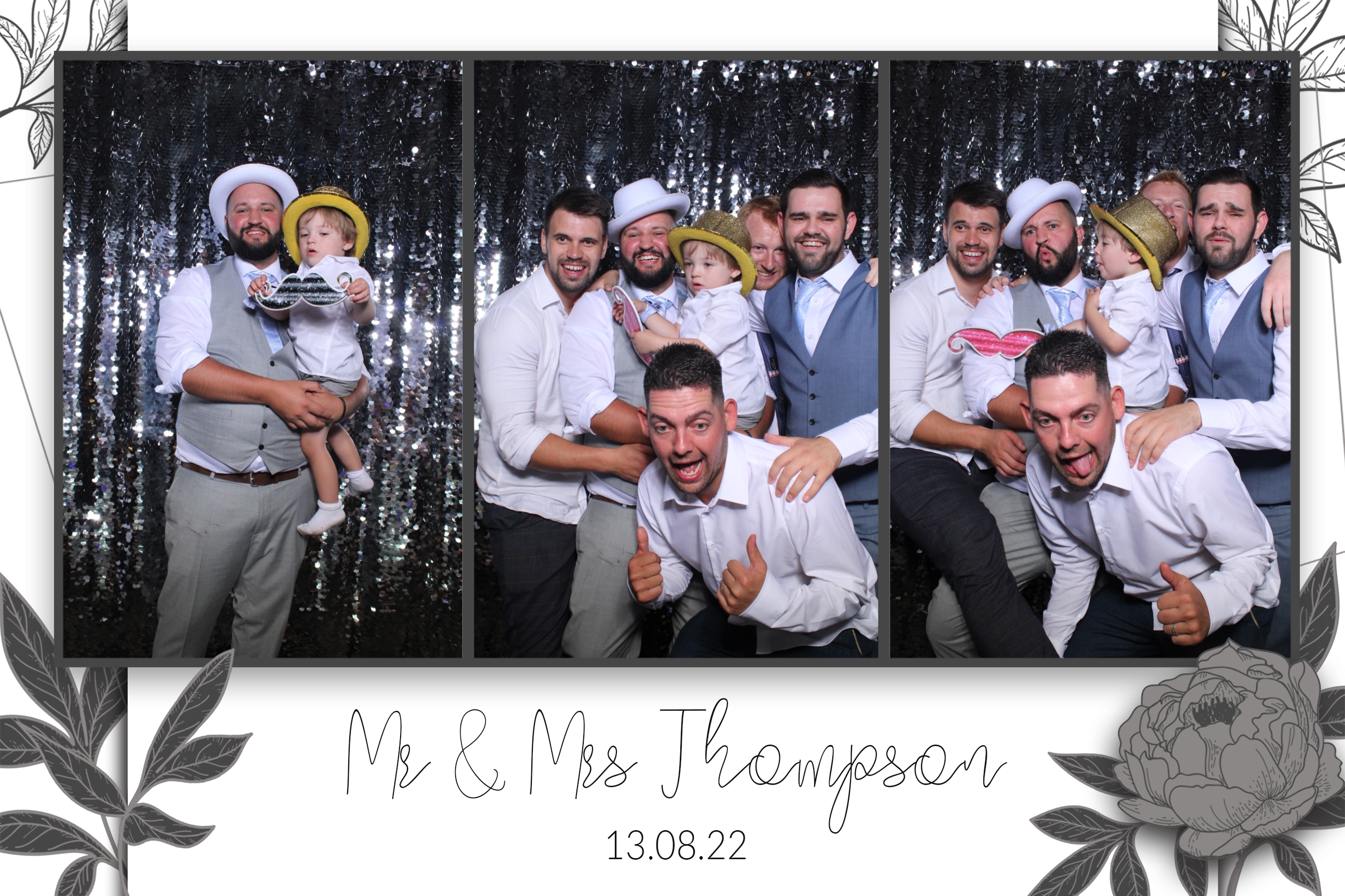 Mr & Mrs Thompson | View more photos from the event at images.mobile-photo-booth.com/u/MobilePhotoBoothUK/Mr-Mrs-Thompson