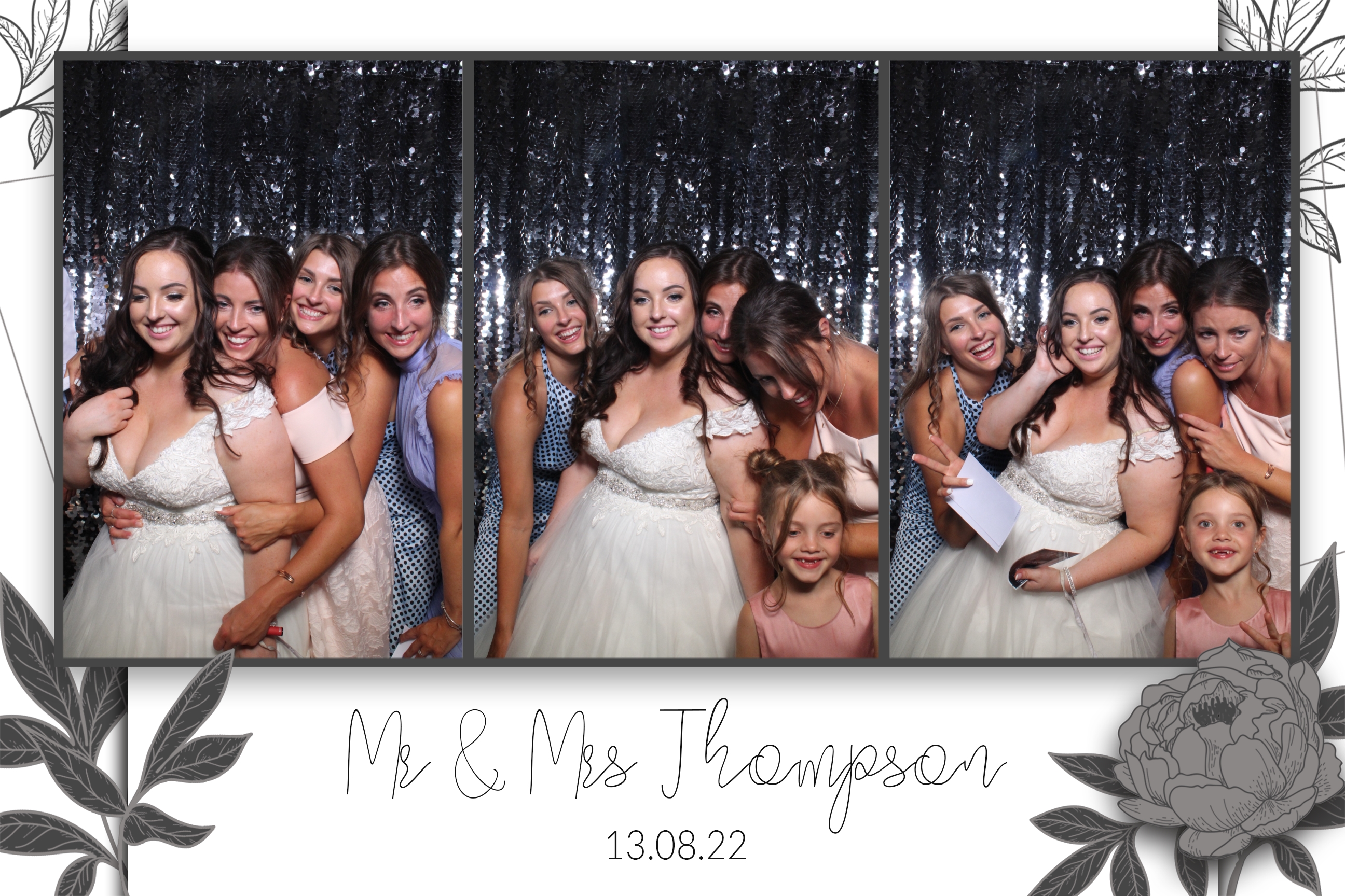 Mr & Mrs Thompson | View more photos from the event at images.mobile-photo-booth.com/u/MobilePhotoBoothUK/Mr-Mrs-Thompson