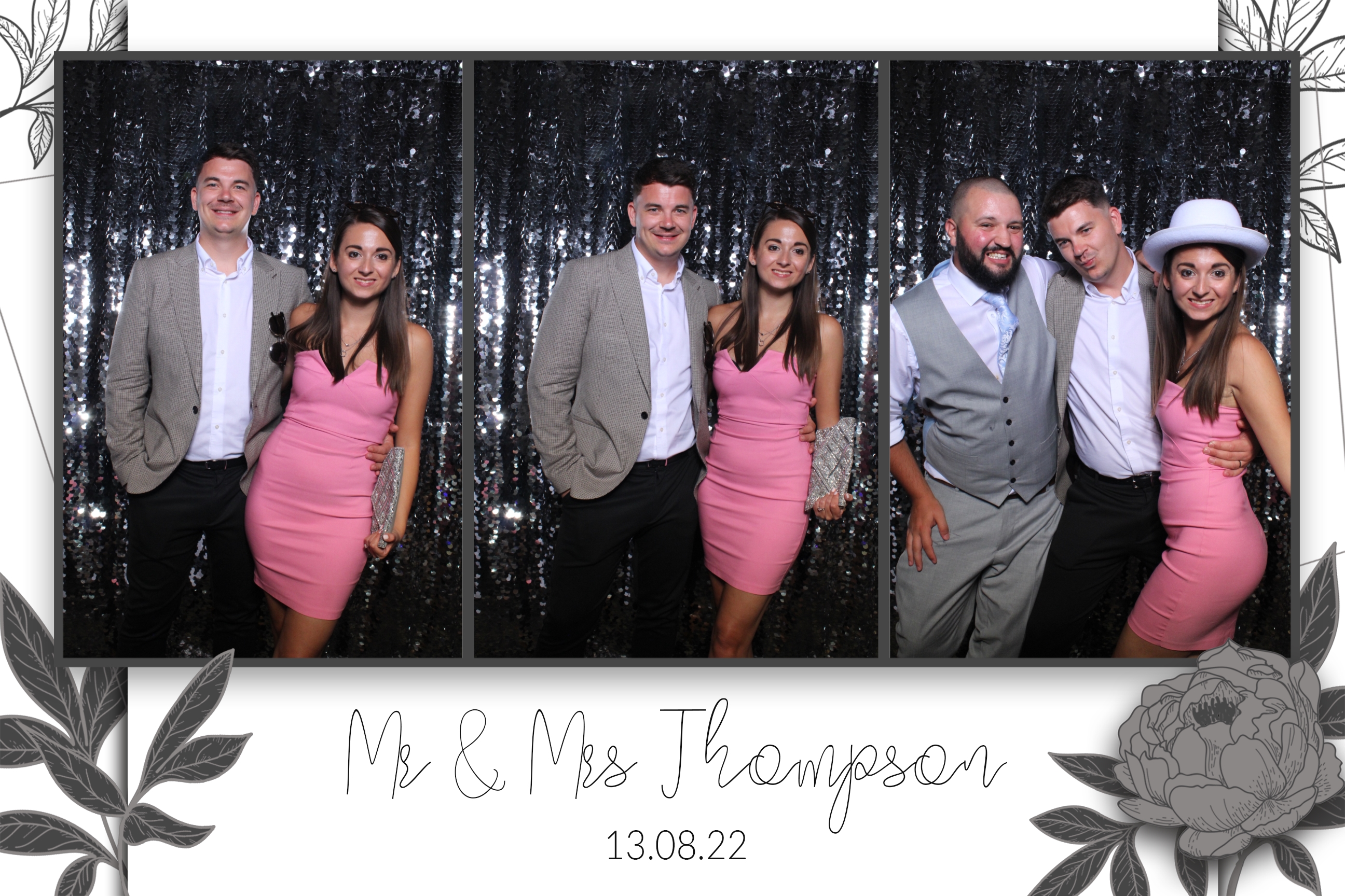 Mr & Mrs Thompson | View more photos from the event at images.mobile-photo-booth.com/u/MobilePhotoBoothUK/Mr-Mrs-Thompson