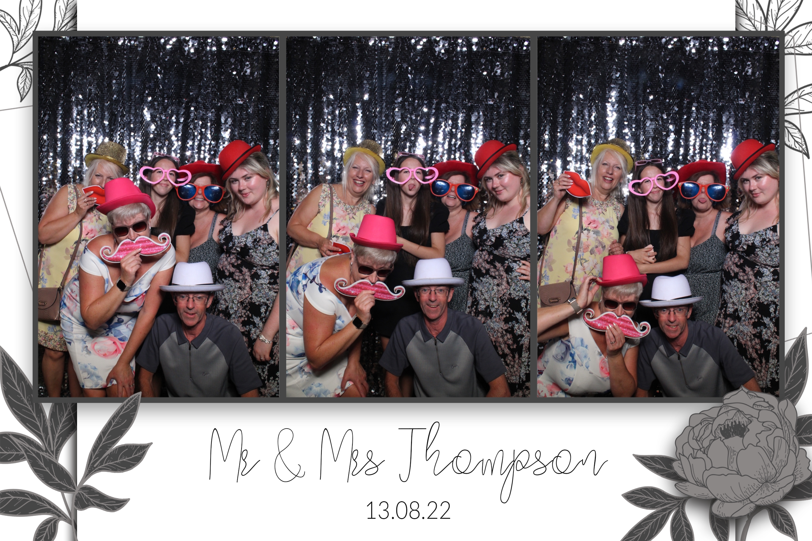 Mr & Mrs Thompson | View more photos from the event at images.mobile-photo-booth.com/u/MobilePhotoBoothUK/Mr-Mrs-Thompson