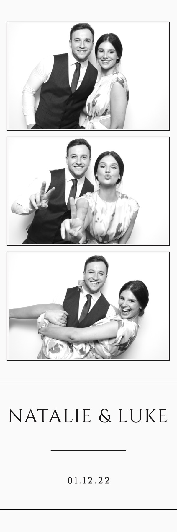 Natalie & Luke | View more photos from the event at images.mobile-photo-booth.com/u/MobilePhotoBoothUK/Natalie-Luke