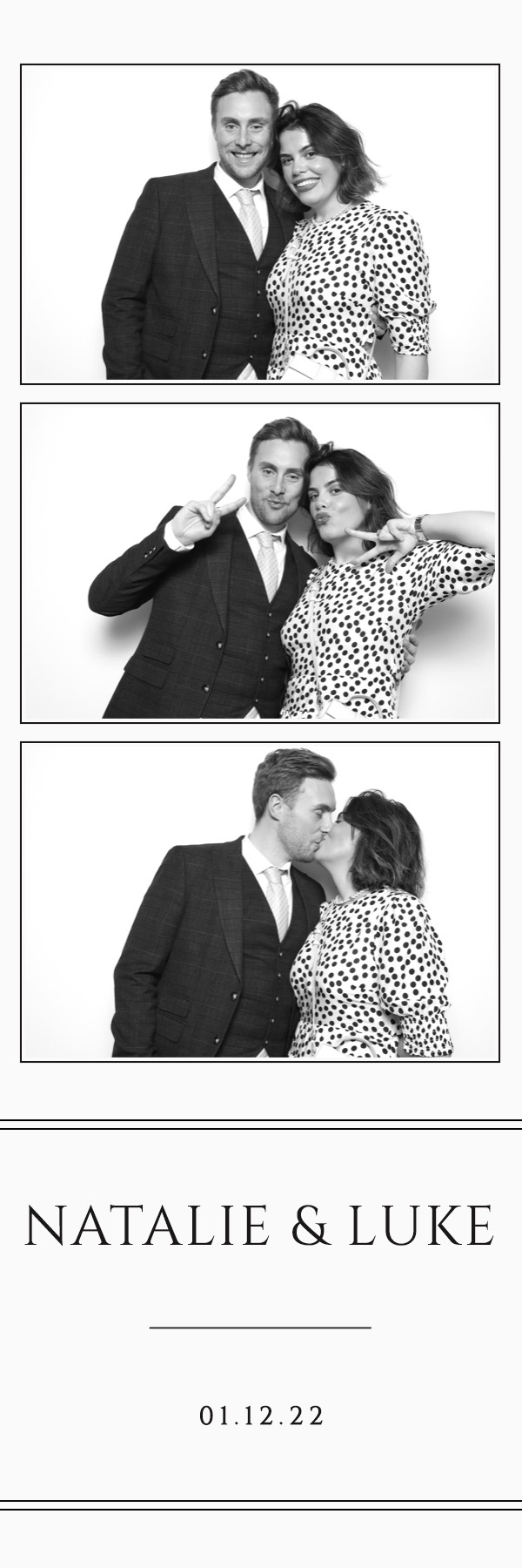 Natalie & Luke | View more photos from the event at images.mobile-photo-booth.com/u/MobilePhotoBoothUK/Natalie-Luke