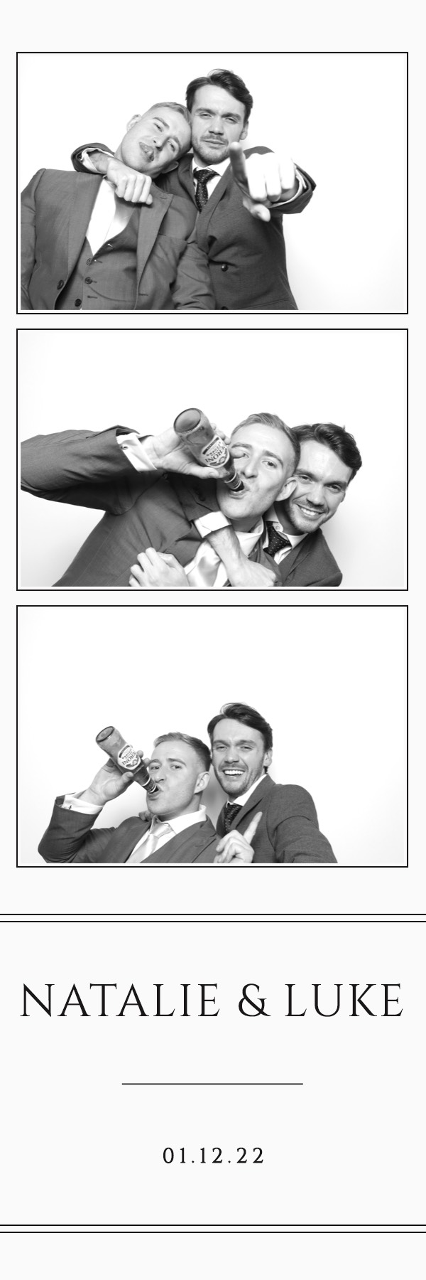 Natalie & Luke | View more photos from the event at images.mobile-photo-booth.com/u/MobilePhotoBoothUK/Natalie-Luke