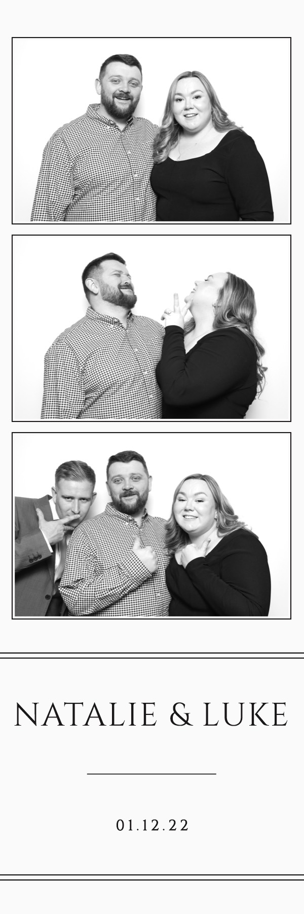 Natalie & Luke | View more photos from the event at images.mobile-photo-booth.com/u/MobilePhotoBoothUK/Natalie-Luke