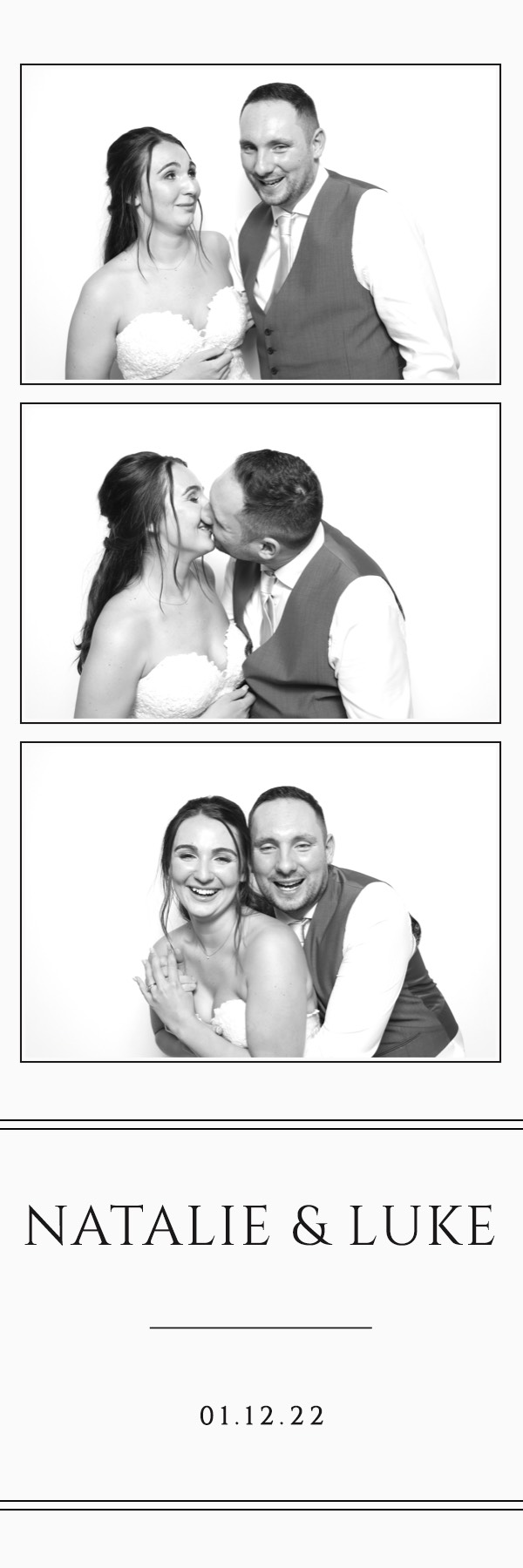 Natalie & Luke | View more photos from the event at images.mobile-photo-booth.com/u/MobilePhotoBoothUK/Natalie-Luke