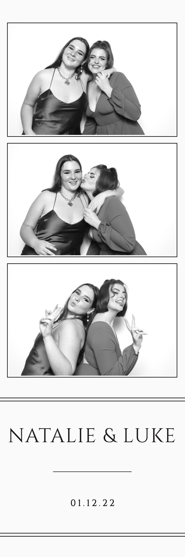 Natalie & Luke | View more photos from the event at images.mobile-photo-booth.com/u/MobilePhotoBoothUK/Natalie-Luke