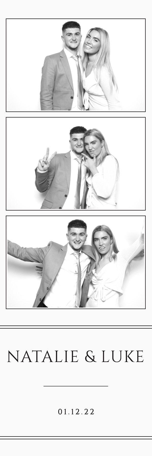 Natalie & Luke | View more photos from the event at images.mobile-photo-booth.com/u/MobilePhotoBoothUK/Natalie-Luke