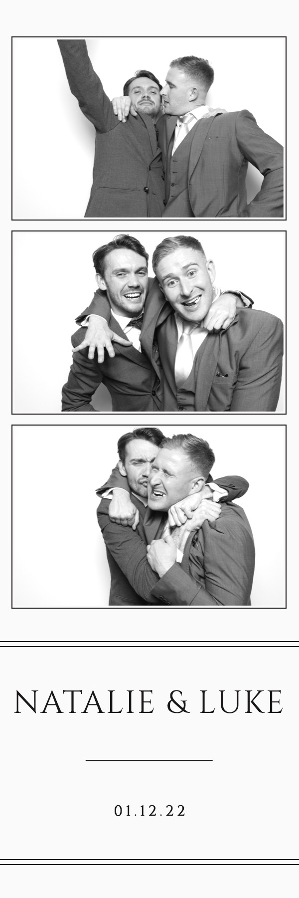 Natalie & Luke | View more photos from the event at images.mobile-photo-booth.com/u/MobilePhotoBoothUK/Natalie-Luke