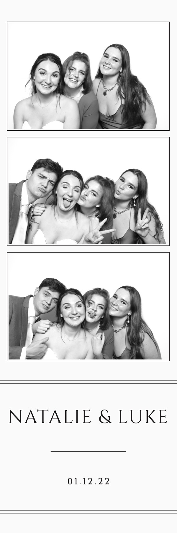 Natalie & Luke | View more photos from the event at images.mobile-photo-booth.com/u/MobilePhotoBoothUK/Natalie-Luke