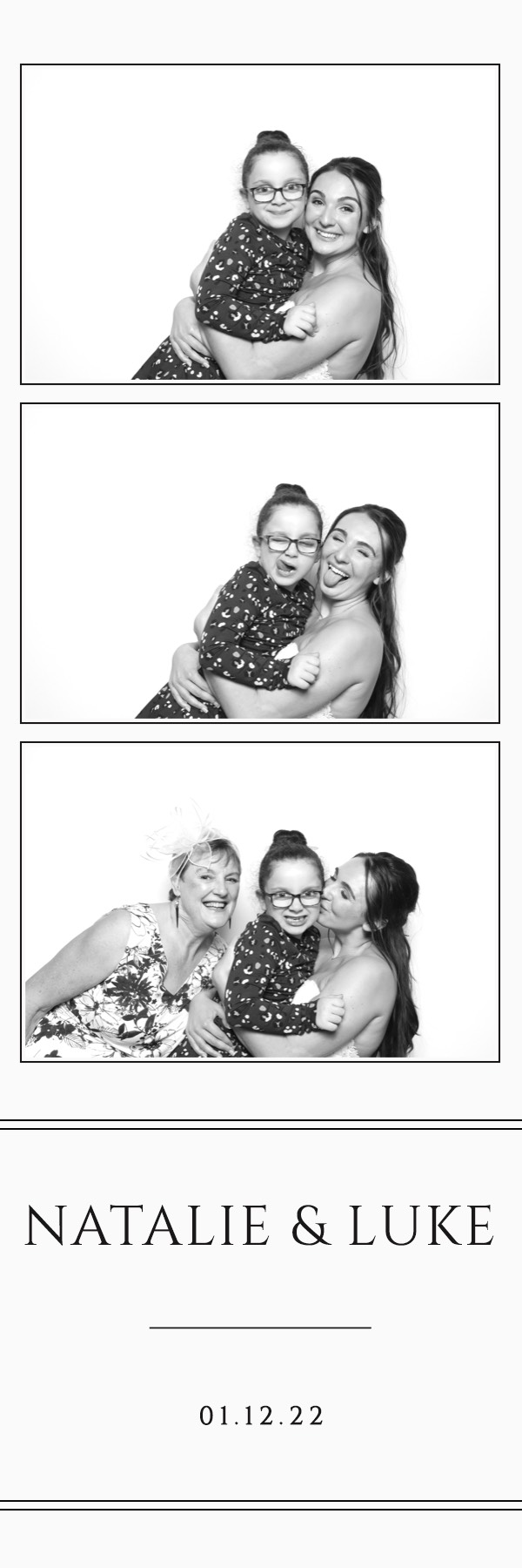 Natalie & Luke | View more photos from the event at images.mobile-photo-booth.com/u/MobilePhotoBoothUK/Natalie-Luke