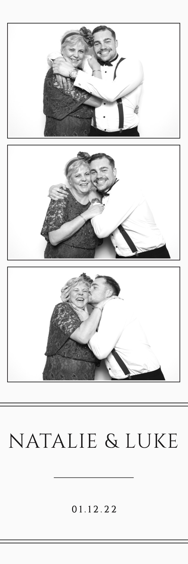 Natalie & Luke | View more photos from the event at images.mobile-photo-booth.com/u/MobilePhotoBoothUK/Natalie-Luke