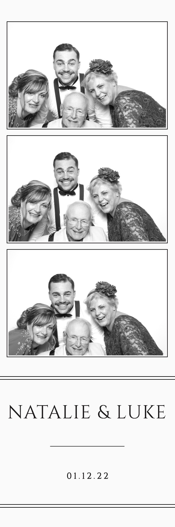 Natalie & Luke | View more photos from the event at images.mobile-photo-booth.com/u/MobilePhotoBoothUK/Natalie-Luke
