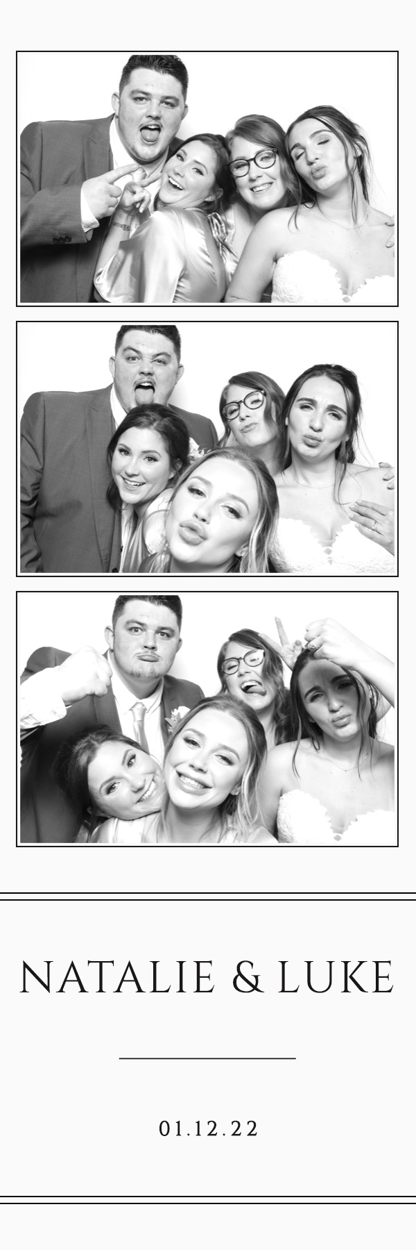 Natalie & Luke | View more photos from the event at images.mobile-photo-booth.com/u/MobilePhotoBoothUK/Natalie-Luke