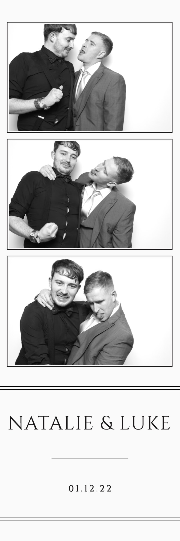Natalie & Luke | View more photos from the event at images.mobile-photo-booth.com/u/MobilePhotoBoothUK/Natalie-Luke