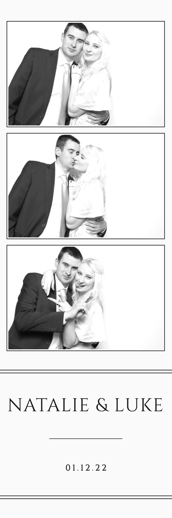 Natalie & Luke | View more photos from the event at images.mobile-photo-booth.com/u/MobilePhotoBoothUK/Natalie-Luke