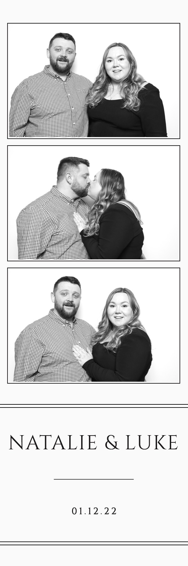 Natalie & Luke | View more photos from the event at images.mobile-photo-booth.com/u/MobilePhotoBoothUK/Natalie-Luke