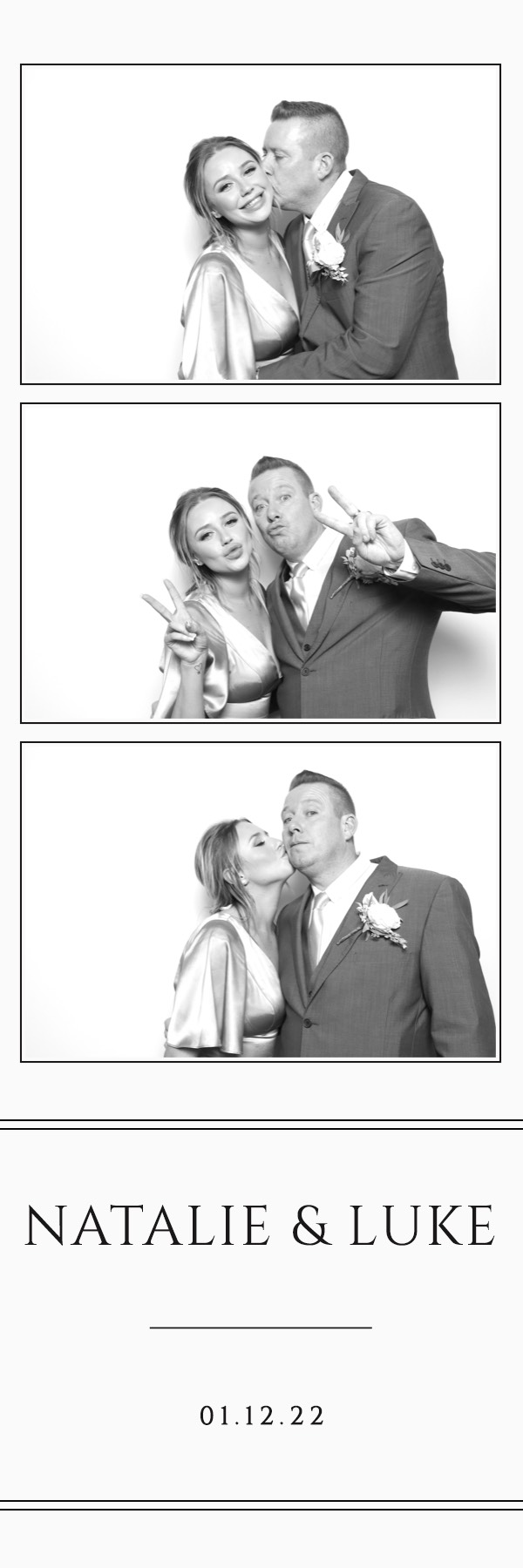 Natalie & Luke | View more photos from the event at images.mobile-photo-booth.com/u/MobilePhotoBoothUK/Natalie-Luke