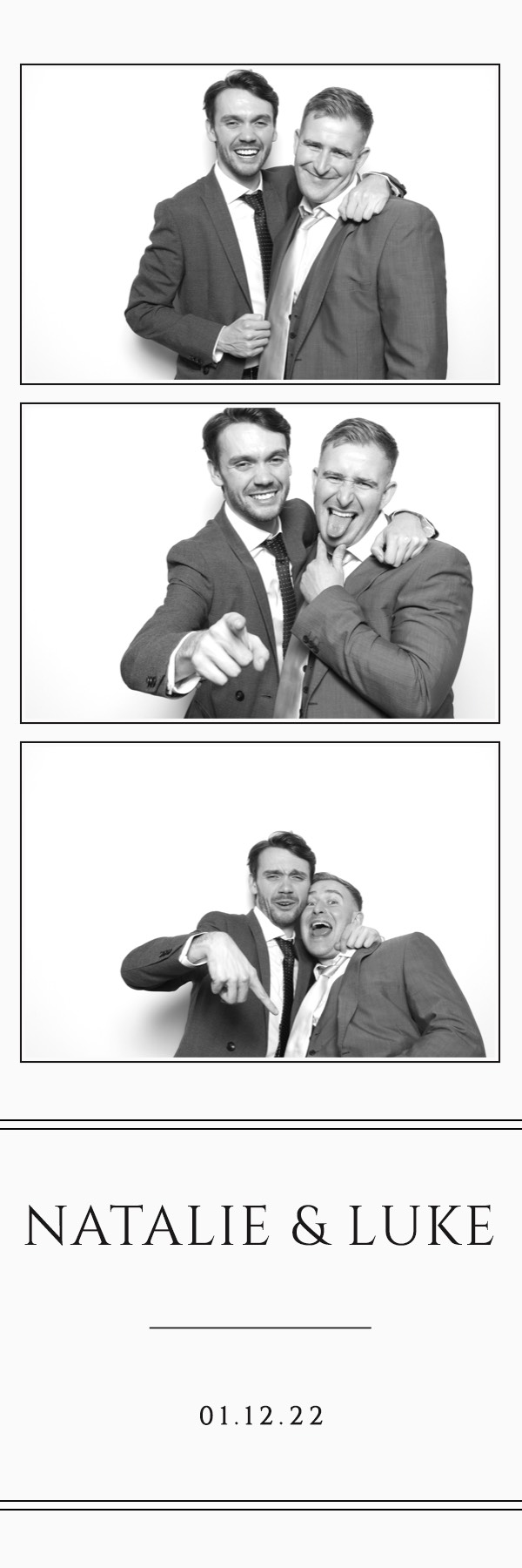 Natalie & Luke | View more photos from the event at images.mobile-photo-booth.com/u/MobilePhotoBoothUK/Natalie-Luke
