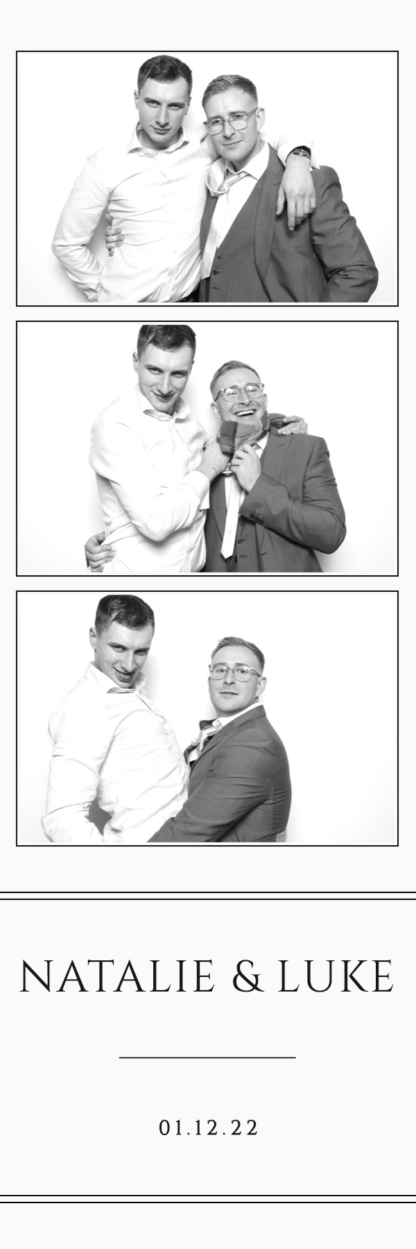 Natalie & Luke | View more photos from the event at images.mobile-photo-booth.com/u/MobilePhotoBoothUK/Natalie-Luke