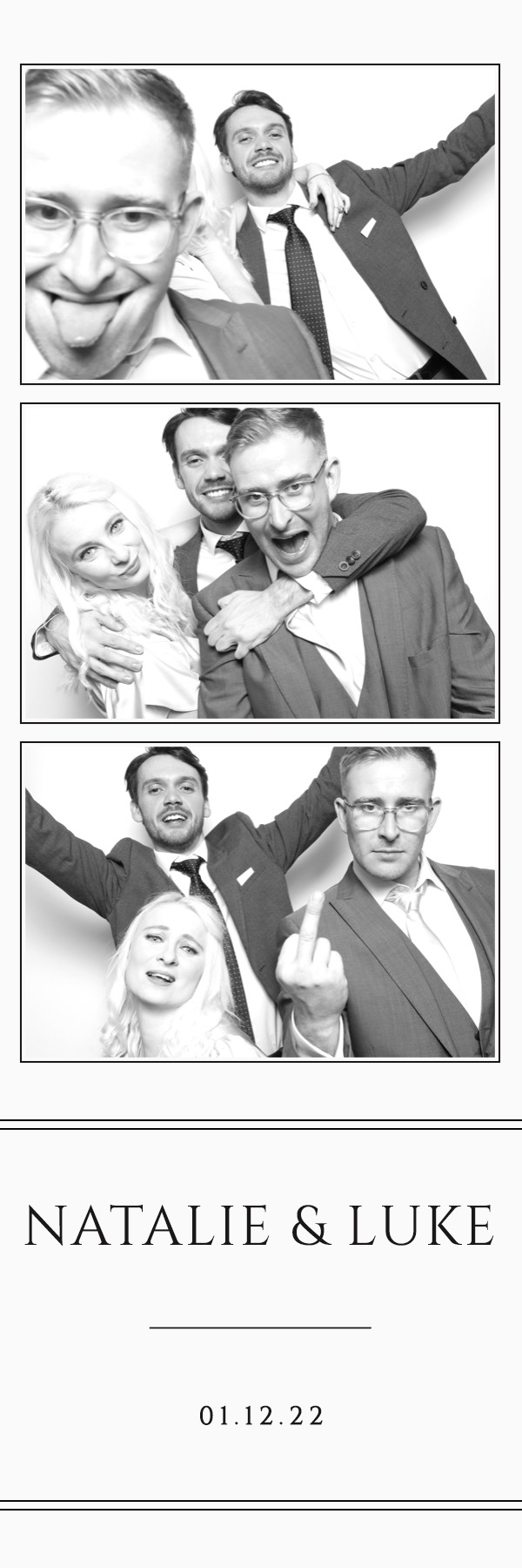 Natalie & Luke | View more photos from the event at images.mobile-photo-booth.com/u/MobilePhotoBoothUK/Natalie-Luke