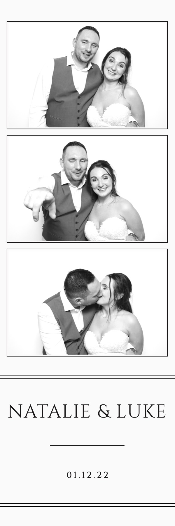 Natalie & Luke | View more photos from the event at images.mobile-photo-booth.com/u/MobilePhotoBoothUK/Natalie-Luke