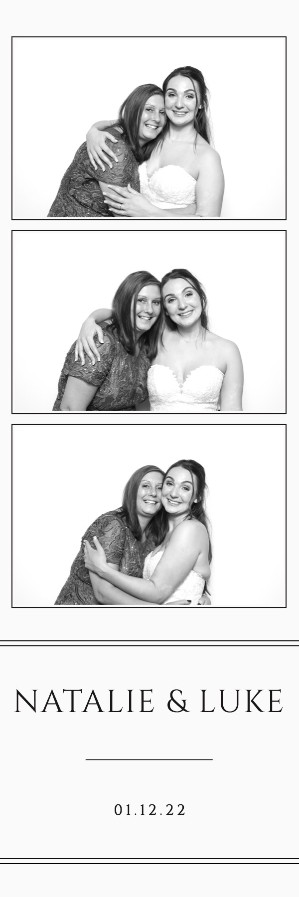 Natalie & Luke | View more photos from the event at images.mobile-photo-booth.com/u/MobilePhotoBoothUK/Natalie-Luke