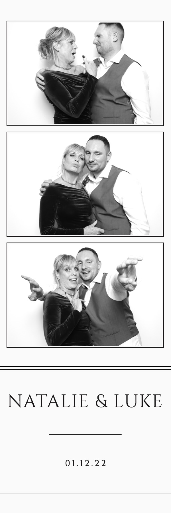 Natalie & Luke | View more photos from the event at images.mobile-photo-booth.com/u/MobilePhotoBoothUK/Natalie-Luke
